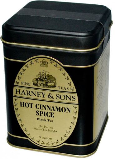 Harney & Sons Black tea with aromas Harney & Sons "Hot Cinnamon Spice", 112 g Harney & Sons Black tea with aromas Harney & Sons "Hot Cinnamon Spice", 112 g