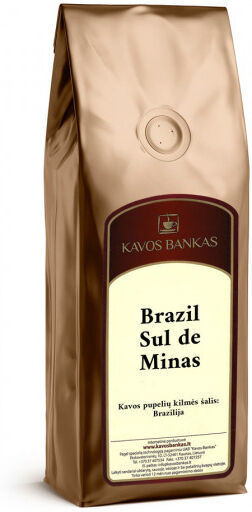 Kavos Bankas Coffee beans Kavos Bankas "Brazil Sul de Minas", 500 g Kavos Bankas Coffee beans Kavos Bankas "Brazil Sul de Minas", 500 g
