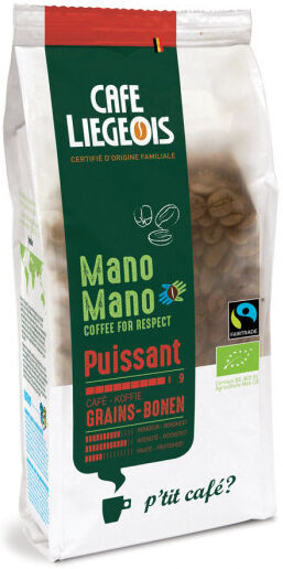 Café Liégeois Coffee beans Café Liégeois "Mano Mano Puissant", 250 g Café Liégeois Coffee beans Café Liégeois "Mano Mano Puissant", 250 g