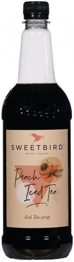 Sweetbird Syrup for ice tea Sweetbird "Peach Iced Tea", 1 l Sweetbird Syrup for ice tea Sweetbird "Peach Iced Tea", 1 l