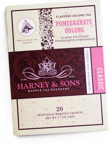 Harney & Sons Tea Harney & Sons "Pomegranate Oolong" Harney & Sons Tea Harney & Sons "Pomegranate Oolong"