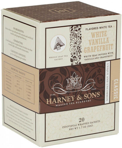 Harney & Sons Tea Harney & Sons "White Vanilla Grapefruit" Harney & Sons Tea Harney & Sons "White Vanilla Grapefruit"