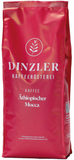 Dinzler Kaffeerösterei Coffee beans Dinzler Kaffeerösterei "Coffee Ethiopian Mocca Sidamo", 1 kg Dinzler Kaffeerösterei Coffee beans Dinzler Kaffeerösterei "Coffee Ethiopian Mocca Sidamo", 1 kg