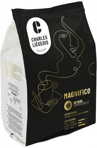 Charles Liégeois Coffee pads Charles Liégeois "Magnifico", 30 pcs. Charles Liégeois Coffee pads Charles Liégeois "Magnifico", 30 pcs.