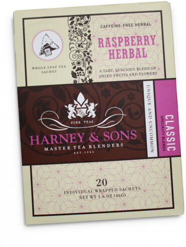 Harney & Sons Tea Harney & Sons "Raspberry Herbal" Harney & Sons Tea Harney & Sons "Raspberry Herbal"