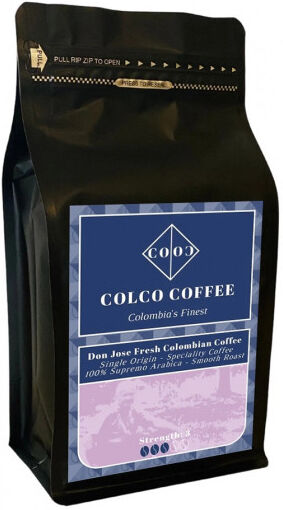 Colco Coffee Coffee beans Colco Coffee "Don Jose - Smooth Roast", 1 kg Colco Coffee Coffee beans Colco Coffee "Don Jose - Smooth Roast", 1 kg