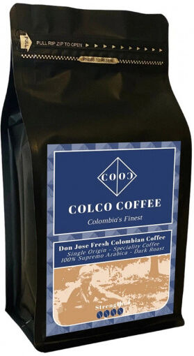 Colco Coffee Coffee beans Colco Coffee "Don Jose - Dark Roast", 500 g Colco Coffee Coffee beans Colco Coffee "Don Jose - Dark Roast", 500 g