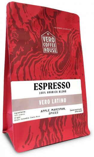 Vero Coffee House Ground coffee Vero Coffee House “Vero Latino”, 200 g Vero Coffee House Ground coffee Vero Coffee House “Vero Latino”, 200 g