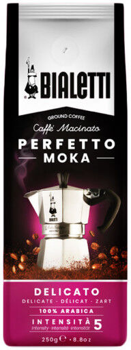 Bialetti Ground coffee Bialetti "Perfetto Moka Delicato", 250 g Bialetti Ground coffee Bialetti "Perfetto Moka Delicato", 250 g