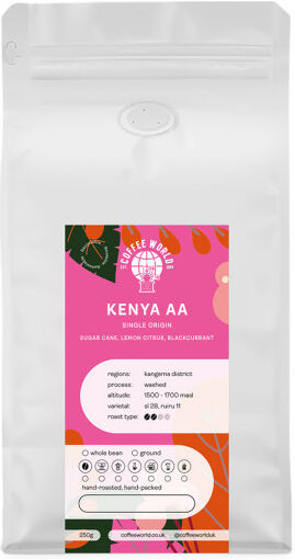 Coffee World Coffee beans Coffee World "Kenya", 250 g