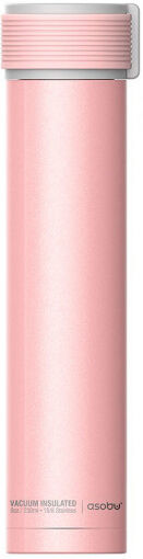 Asobu Thermo bottle  Asobu "Skinny Mini Pink", 230 ml Asobu Thermo bottle  Asobu "Skinny Mini Pink", 230 ml