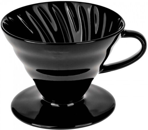 Hario Ceramic coffee dripper Hario "V60-02 Black"