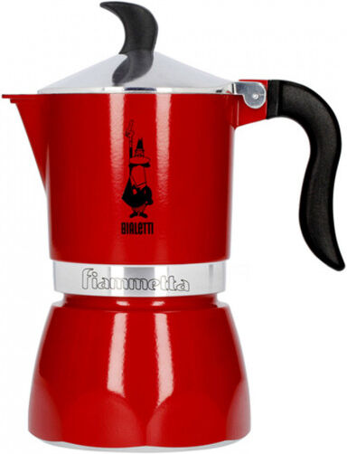 Bialetti Coffee maker Bialetti "Fiammetta 3 cups Red" Bialetti Coffee maker Bialetti "Fiammetta 3 cups Red"