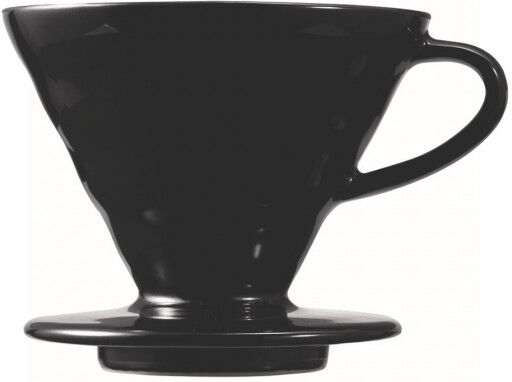 Hario Ceramic coffee dripper Hario "V60-02 Matte Black" Hario Ceramic coffee dripper Hario "V60-02 Matte Black"