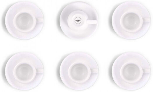 Loveramics Espresso cup set with a saucer Loveramics "Egg White", 80 ml, 6 pcs. Loveramics Espresso cup set with a saucer Loveramics "Egg White", 80 ml, 6 pcs.