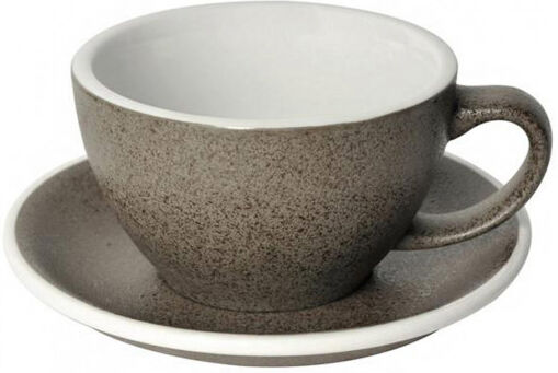 Loveramics Café Latte cup with a saucer Loveramics "Egg Granite", 300 ml Loveramics Café Latte cup with a saucer Loveramics "Egg Granite", 300 ml
