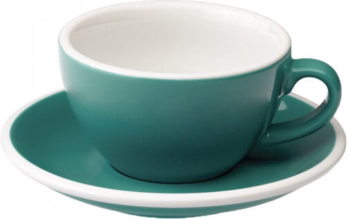 Loveramics Cappuccino cup with a saucer Loveramics "Egg Teal", 200 ml Loveramics Cappuccino cup with a saucer Loveramics "Egg Teal", 200 ml