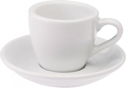 Loveramics Espresso cup with a saucer Loveramics "Egg White", 80 ml Loveramics Espresso cup with a saucer Loveramics "Egg White", 80 ml