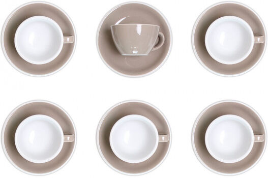 Loveramics Cappuccino cup with a saucer Loveramics "Egg Taupe", 200 ml, 6 pcs. Loveramics Cappuccino cup with a saucer Loveramics "Egg Taupe", 200 ml, 6 pcs.