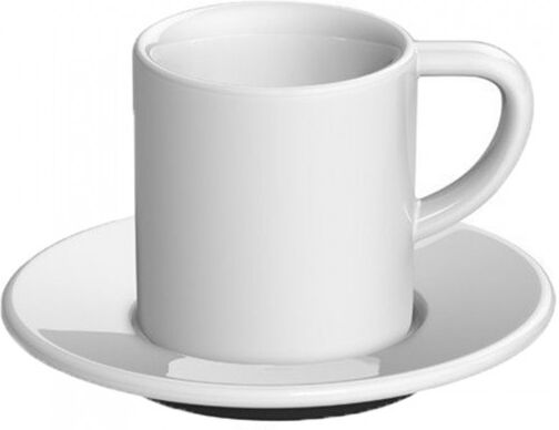 Loveramics Espresso cup with a saucer Loveramics "Bond White", 80 ml Loveramics Espresso cup with a saucer Loveramics "Bond White", 80 ml