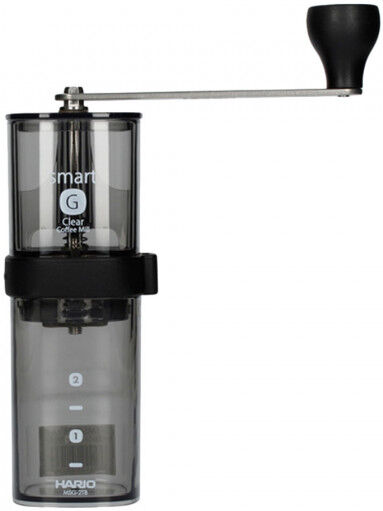 Hario Manual coffee grinder Hario "Smart G Transparent Black" Hario Manual coffee grinder Hario "Smart G Transparent Black"