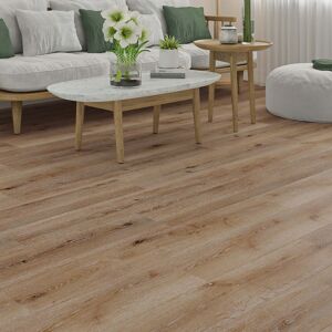 Luxury Flooring Wood Effect Medium Classic Dusky Oak Click LVT Vinyl Flooring - 5mm Thick