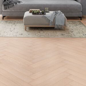 Luxury Flooring 31.99m² - Light Herringbone Winchester Oak 8mm Laminate Flooring - Water Resistant Luxury Flooring 31.99m² - Light Herringbone Winchester Oak 8mm Laminate Flooring - Water Resistant
