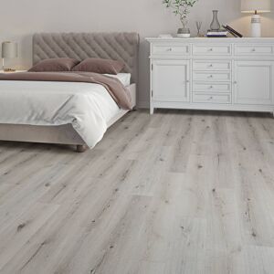 Luxury Flooring Grey Wood Effect 6.5mm Deluxe Ashen Oak Click Vinyl LVT Flooring - SPC LVT Flooring Luxury Flooring Grey Wood Effect 6.5mm Deluxe Ashen Oak Click Vinyl LVT Flooring - SPC LVT Flooring