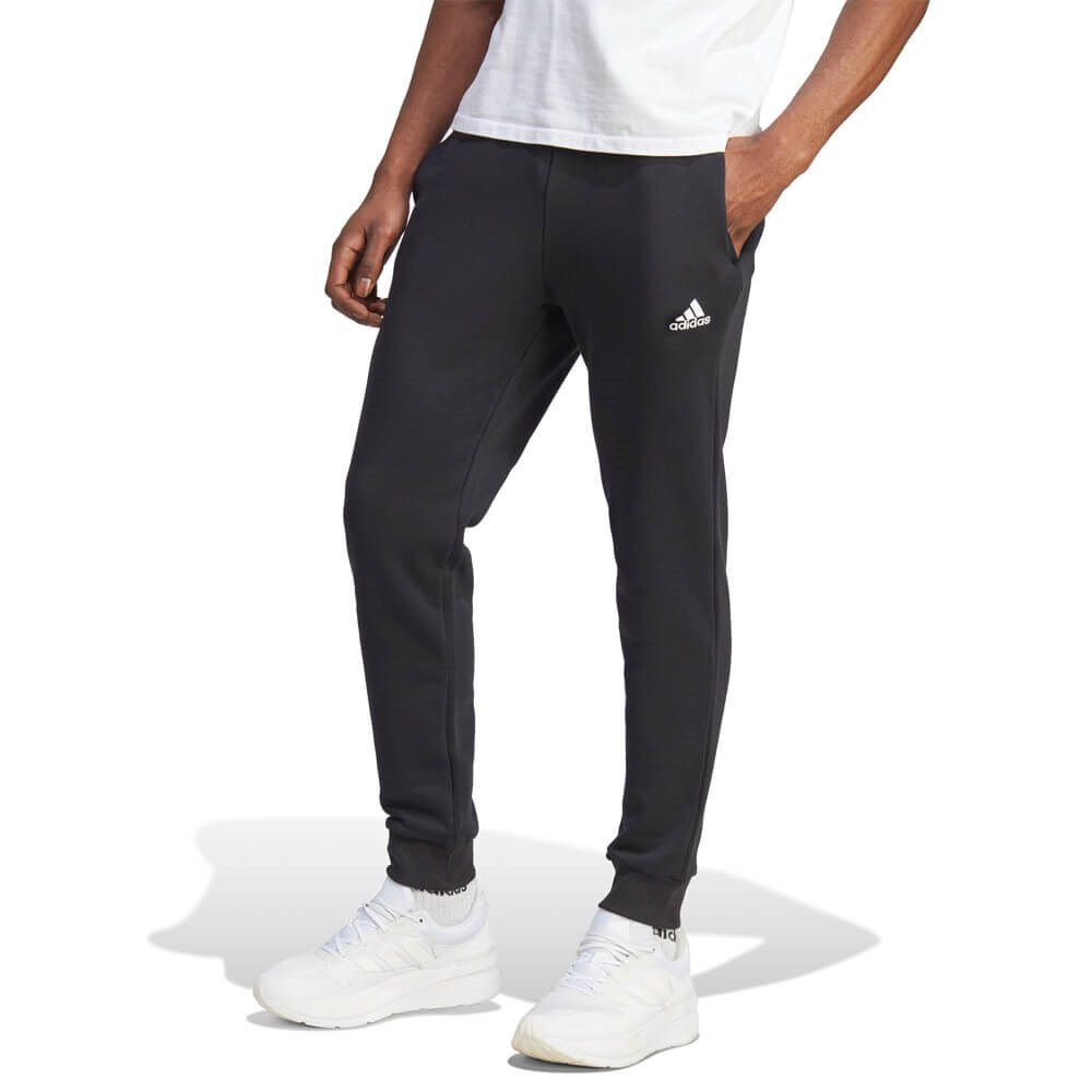 adidas Sportswear Mens Fleeced Joggers - Black - 2XL