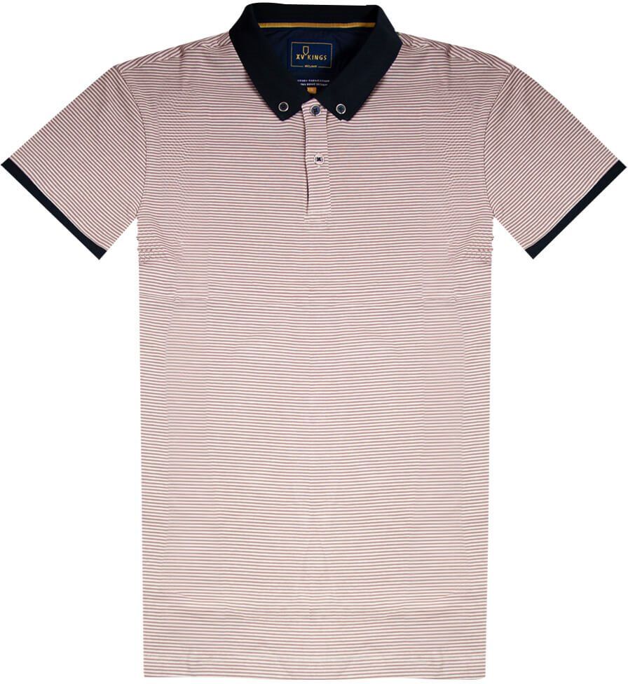 Tommy Bowe XV Kings Clothing Mens Chorley Polo - Mauve - S