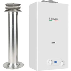 Innovita Primo 6 LPG Gas Water Heater & Flue Kit