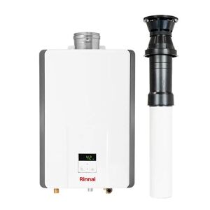 Rinnai 11i Low NOx 24kw LPG Gas Water Heater & Vertical Flue Kit