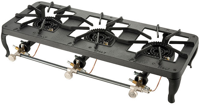 Foker Cast Iron Triple Burner Gas Boiling Ring with FFD Foker Cast Iron Triple Burner Gas Boiling Ring with FFD