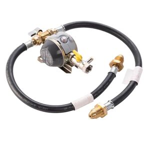Calor Propane 37mbar 4kg Manual Changeover Regulator Kit with OPSO