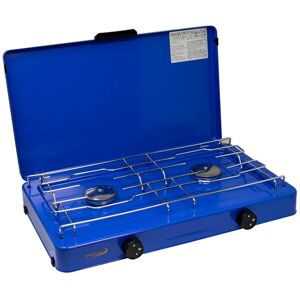 Foker Two Burner Gas Camping Stove with Lid