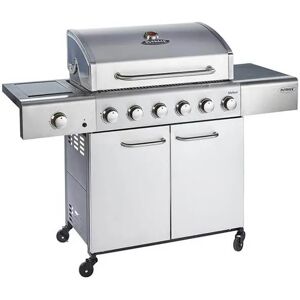 Outback Meteor Stainless Steel 6 Burner Gas BBQ