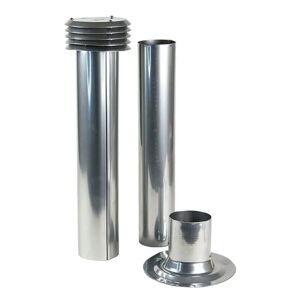 HGP Universal 100mm Gas Water Heater Flue Kit