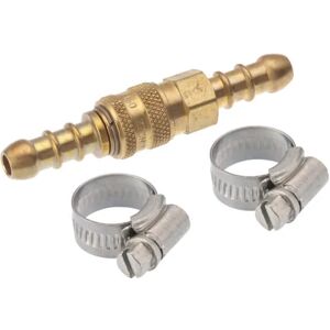 Calor 8mm Quick Release Gas Hose Coupling and Jubilee Clips