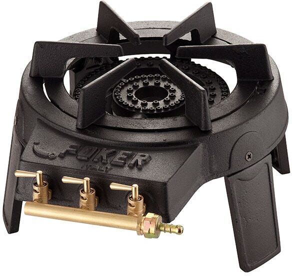 Foker Triple Burner Cast Iron Gas Boiling Ring (FK003200) Foker Triple Burner Cast Iron Gas Boiling Ring (FK003200)