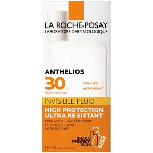 La Roche Posay La Roche-Posay Anthelios Ultra-Light Invisible Fluid SPF 30 - 50ml - Water-Proof Suncream - Face the Future