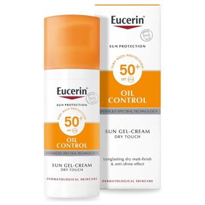 Eucerin Oil Control Sun Gel-Cream Dry Touch SOF 50+ - 50ml - SPF For Oily Skin - Face the Future