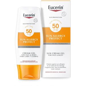 Eucerin Sun Allergy Protect Sun CrÃ¨me Gel SPF 50 - 150ml - SPF For Allergy-Prone Skin - Face the Future