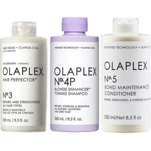 Olaplex No.3 Hair Perfector, No.4P Shampoo & No.5 Conditioner Trio 250ml