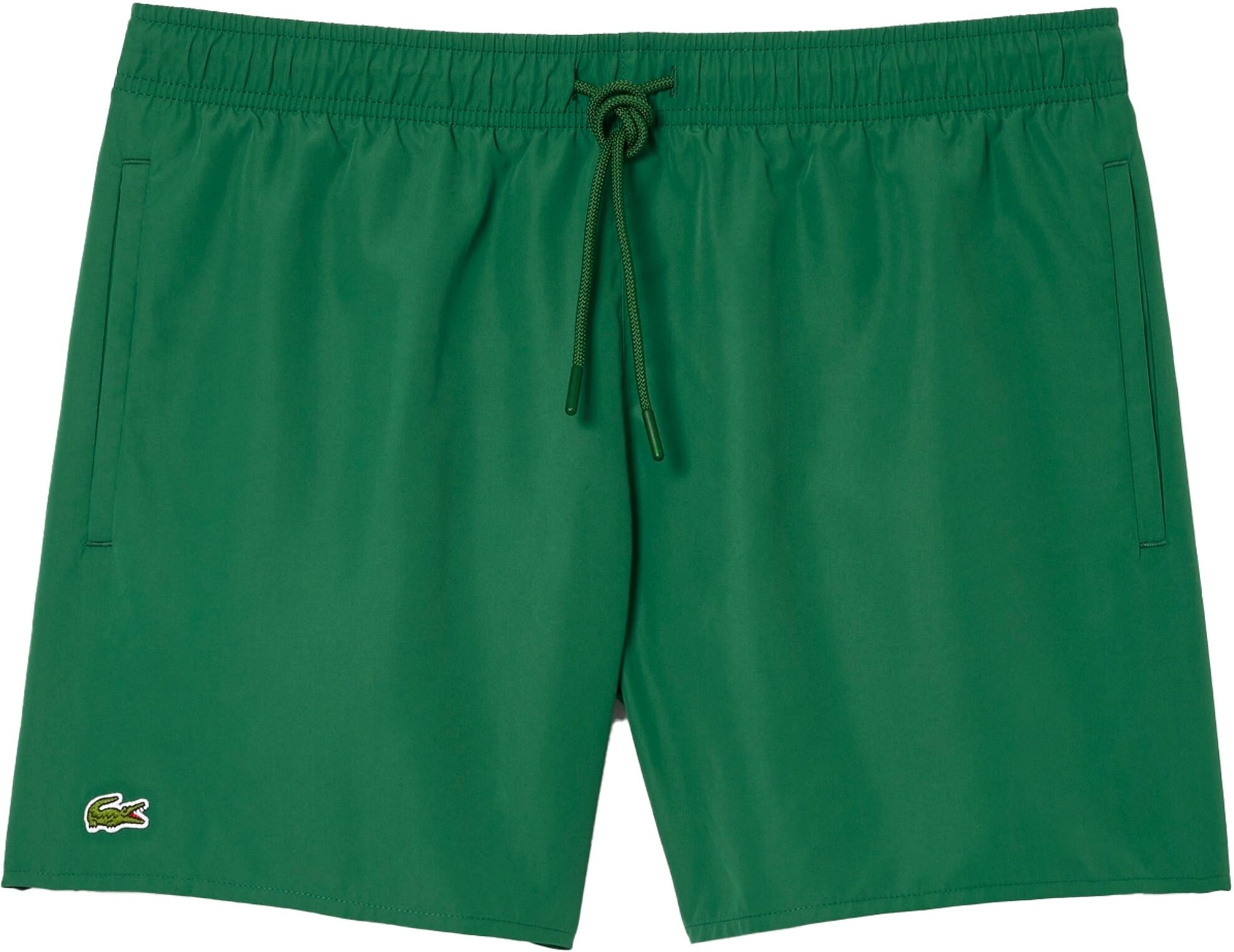 Lacoste Quick Dry Swim Shorts - Green - MH6270-S30 SWIM SHORTS Colour: - Green - male - Size: XL