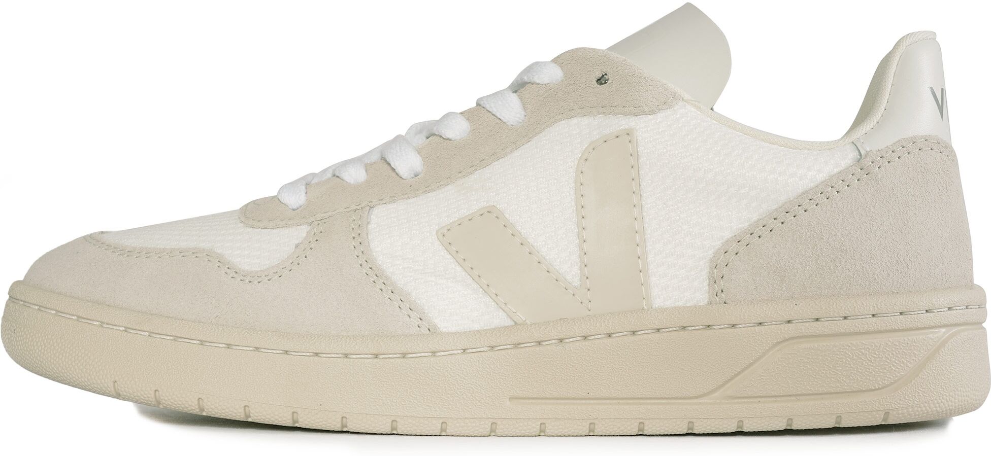 Veja Women&apos;s V-10 B-Mesh - White/Natural - 102499A-NAT V-10 BMESH - NATURAL - male - Size: UK 4