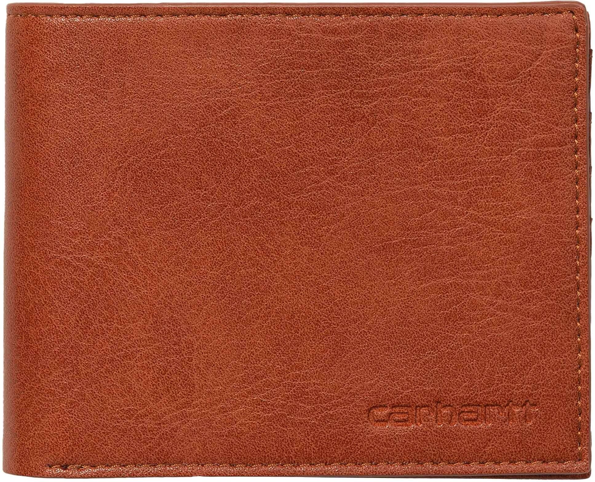 Carhartt WIP Card Wallet - Cognac - I031600-CH CARD WALLET Colour: COG - COGNAC - male - Size: One Size