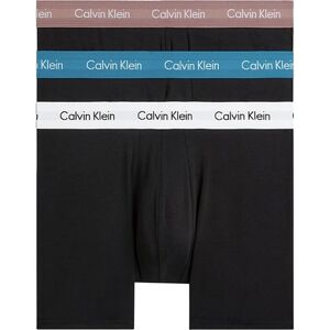 Calvin Klein 3 Pack Boxer Briefs - Black - 1770A-PC7 BOXER 3PK Colour: - MULTI - male - Size: L