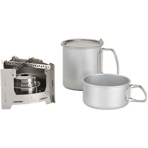 Snow Peak Kaen Stove Cooker Set - BS-010CS KEAN COOK SET Size: One Siz - male - Size: One Size Snow Peak Kaen Stove Cooker Set - BS-010CS KEAN COOK SET Size: One Siz - male - Size: One Size