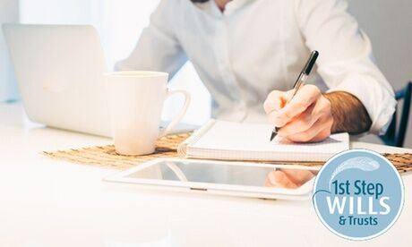 1st Step Wills and Trusts Online Will Writing with Storage for One or Two from 1st Step Wills and Trusts (Up to 80% Off) 1st Step Wills and Trusts Online Will Writing with Storage for One or Two from 1st Step Wills and Trusts (Up to 80% Off)