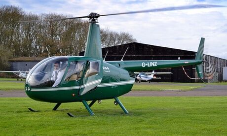 Helicentre Aviation Helicopter Buzz Flight with Optional Front Seat Experience for One, Two or Three * Helicentre Aviation Helicopter Buzz Flight with Optional Front Seat Experience for One, Two or Three *